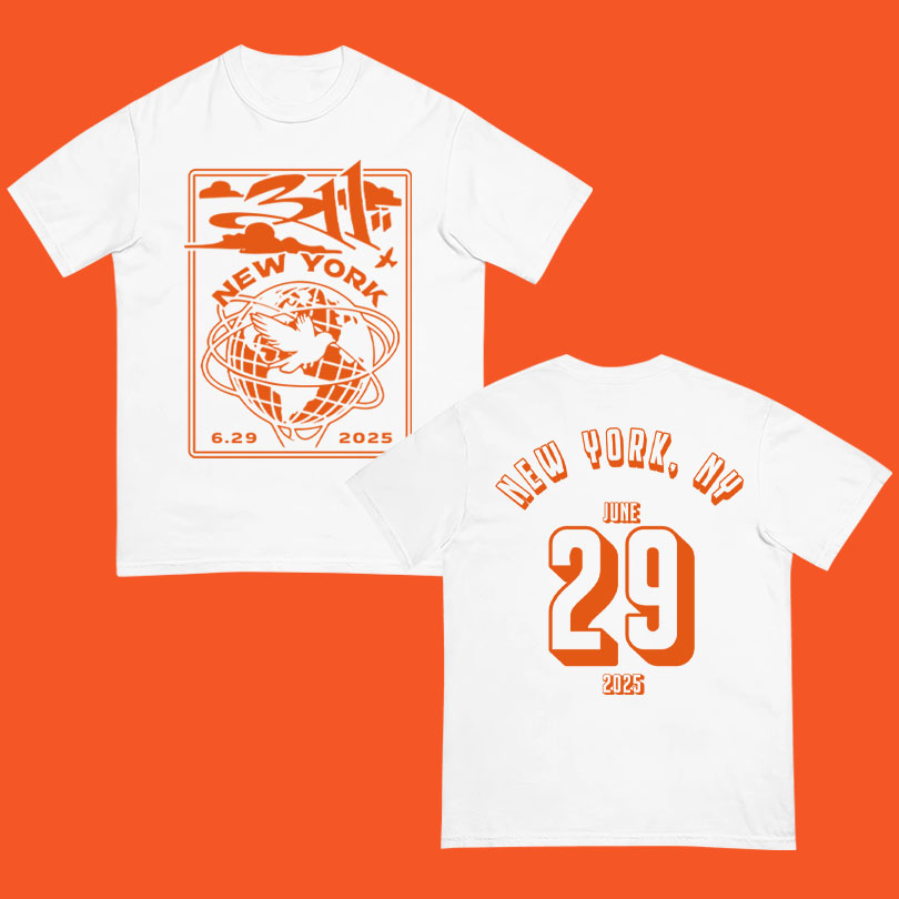 311 Tour 2025 New York Shirt