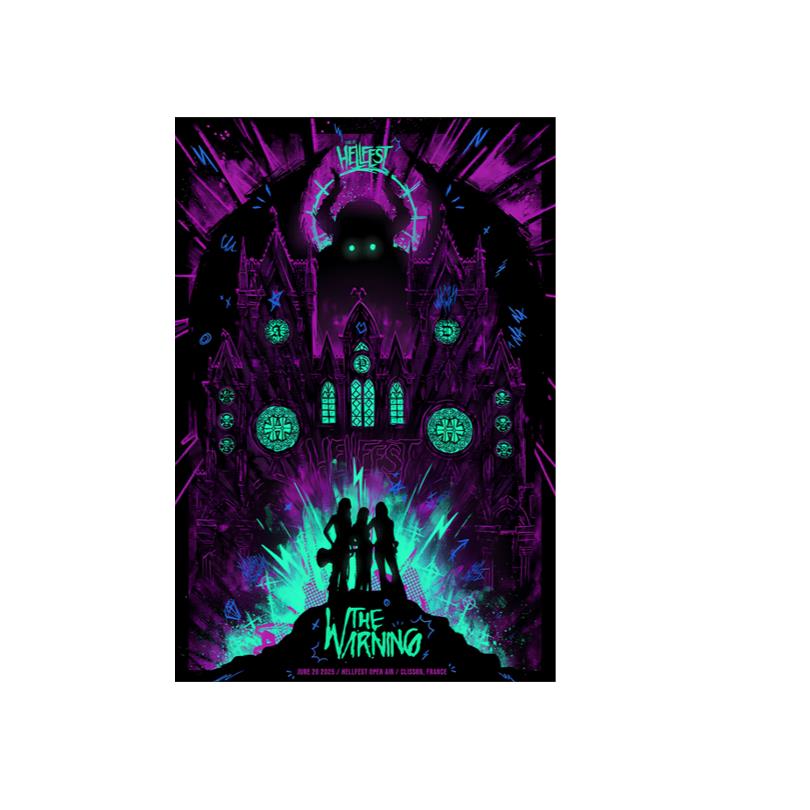 The Warning June 20 2025 Clisson France Poster