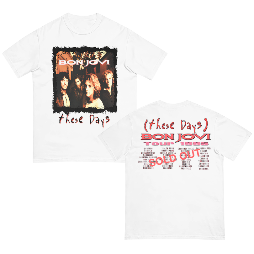 Vintage Bon Jovi Concert Tee