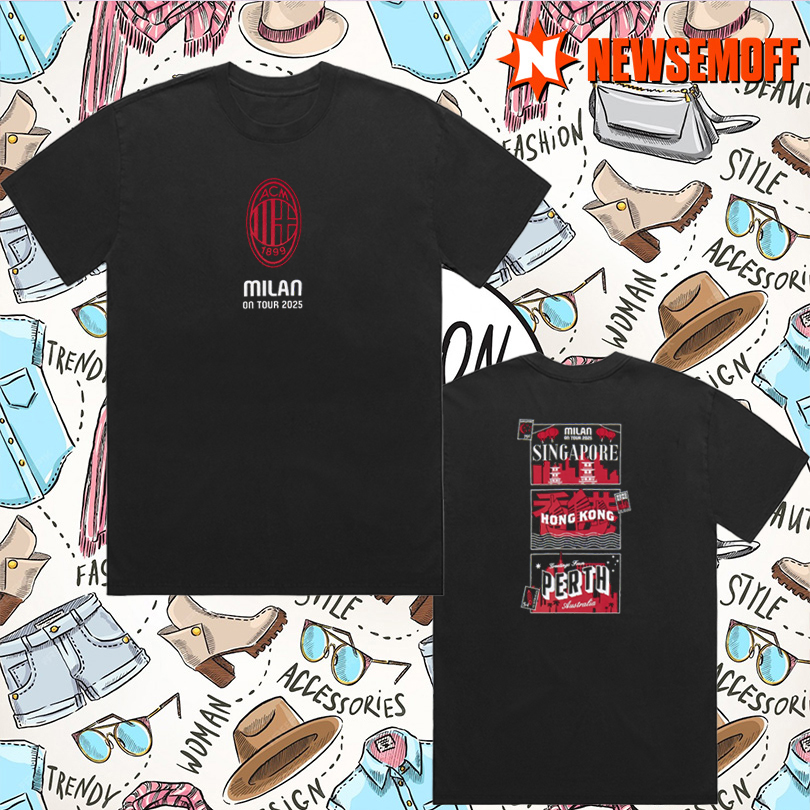 AC Milan Summer Tour 2025 Tee