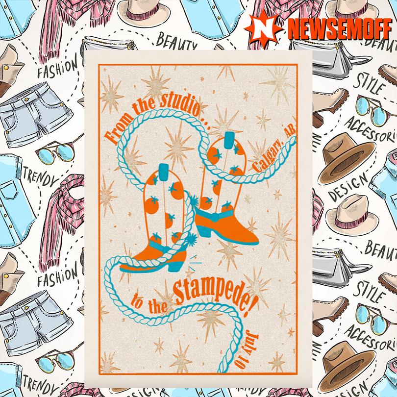 Bleachers Stampede Park Poster