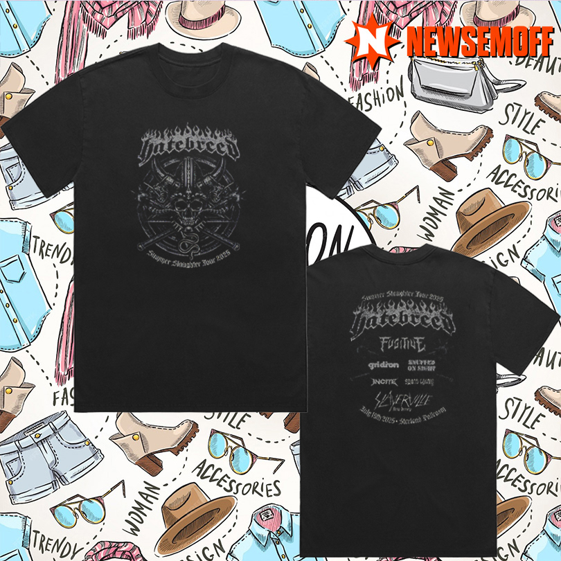 Hatebreed Tour Concert T Shirt