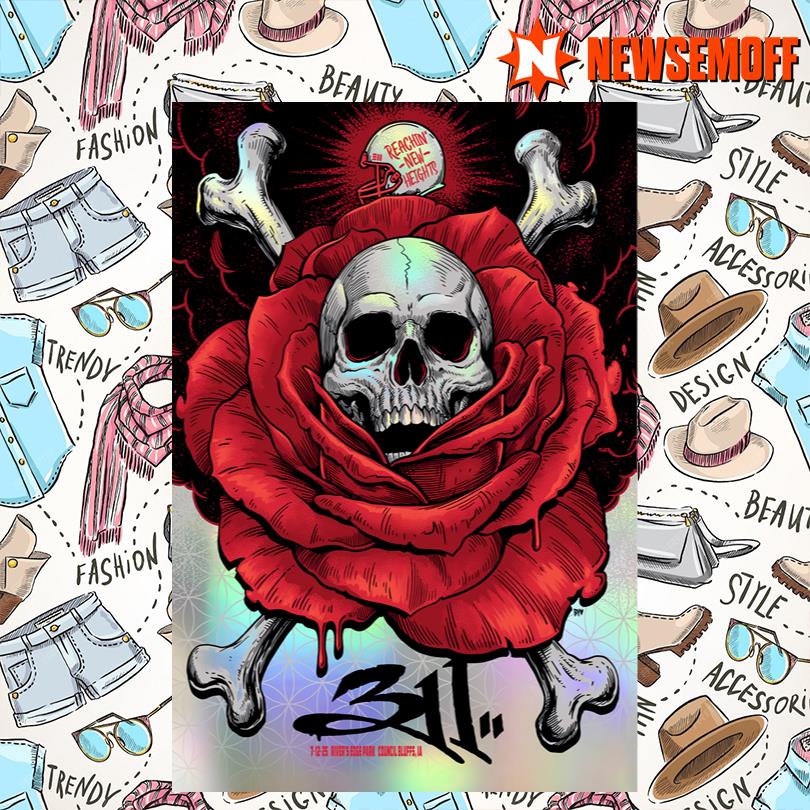 Official 311 Concert Poster 2025