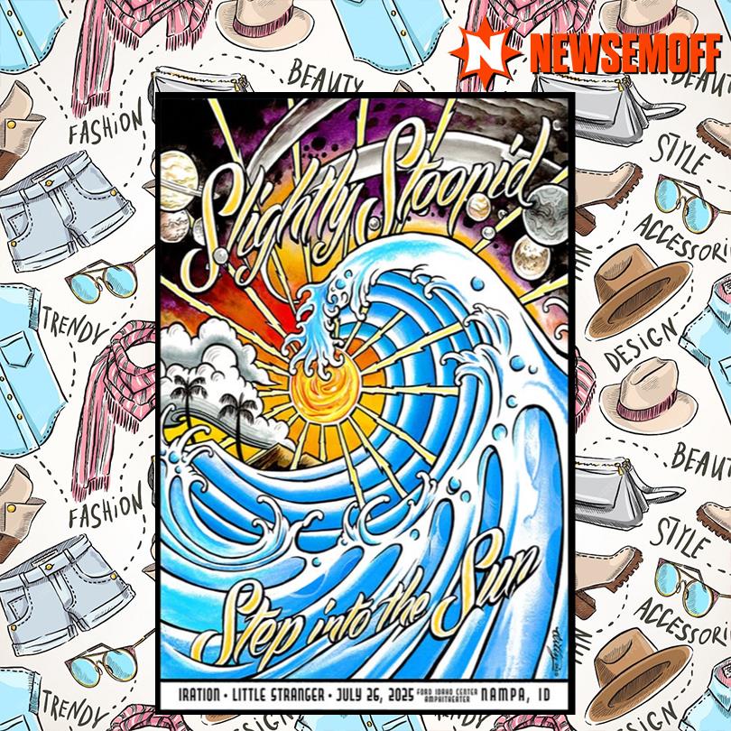 Slightly Stoopid Jul 26 2025 Nampa ID POster